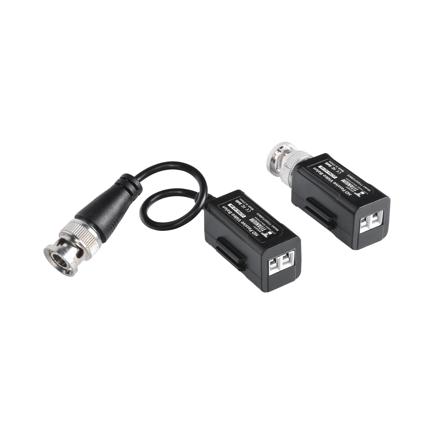 Kit de Transceptores (Baluns) con TERMINALES TIPO TORNILLO, Resolución 4K, Cable flexible COAXIAL Blindado  / COAXITRON / AUDIO POR COAXITRON / Menu OSD /Conector 100% COBRE / Calidad PREMIUM