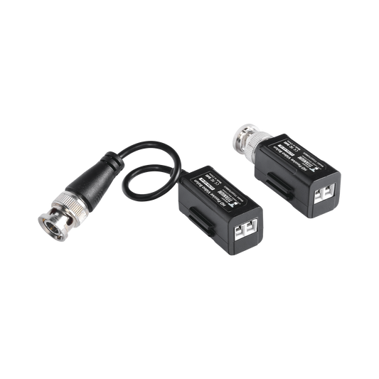 Kit de Transceptores (Baluns) con TERMINALES TIPO TORNILLO, Resolución 4K, Cable flexible COAXIAL Blindado  / COAXITRON / AUDIO POR COAXITRON / Menu OSD /Conector 100% COBRE / Calidad PREMIUM