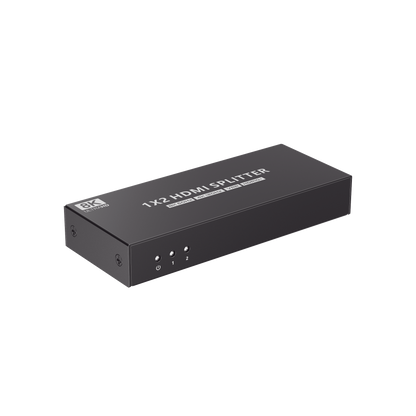 Splitter HDMI 1x2 | Velocidad de trasmisión 48 Gbps| Resolución 8k | Salida de audio| HDCP 2.3
