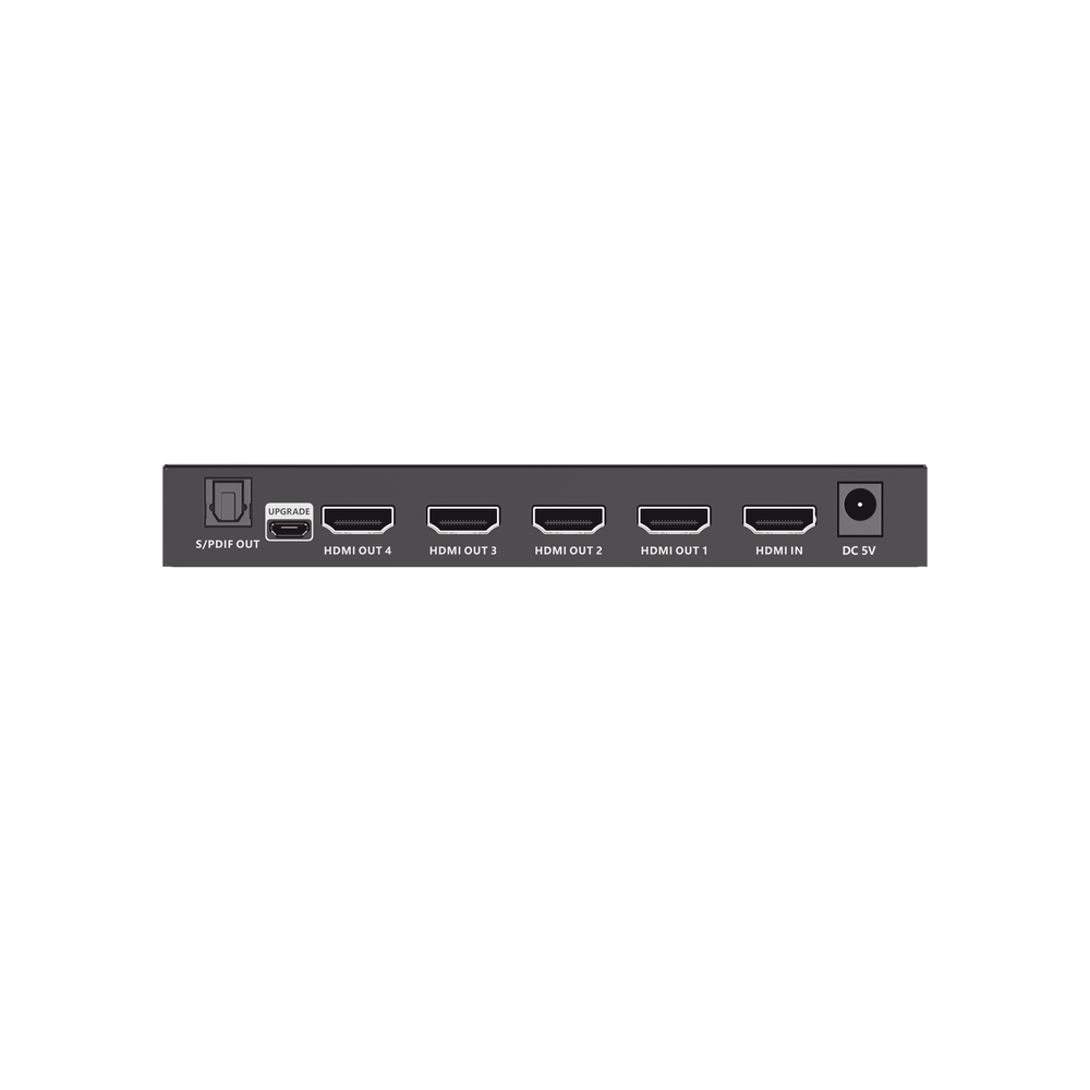 Splitter HDMI 1X4 | Velocidad de trasmisión 48 Gbps| Resolución 8K | Salida de audio| HDCP 2.3