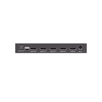 Splitter HDMI 1X4 | Velocidad de trasmisión 48 Gbps| Resolución 8K | Salida de audio| HDCP 2.3