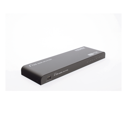 Splitter HDMI 4K de 1 Entrada a 8 Salidas (Simultaneas) | Soporta 4K×2K | Ajuste de resoluciones EDID | HDR | HDMI 2.0 |  HDCP 2.2 | Permite mezclar pantallas en 4K y 1080P