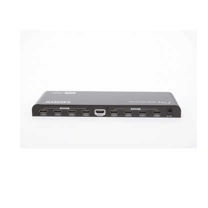 Splitter HDMI 4K de 1 Entrada a 8 Salidas (Simultaneas) | Soporta 4K×2K | Ajuste de resoluciones EDID | HDR | HDMI 2.0 |  HDCP 2.2 | Permite mezclar pantallas en 4K y 1080P