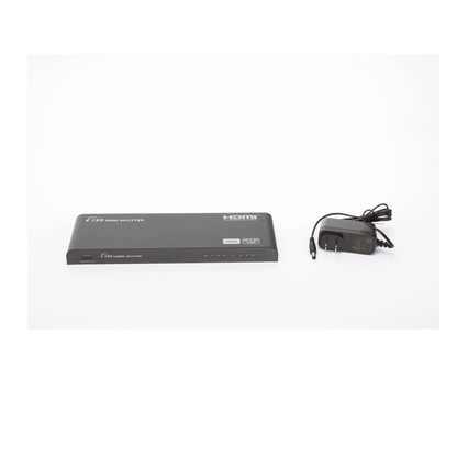 Splitter HDMI 4K de 1 Entrada a 8 Salidas (Simultaneas) | Soporta 4K×2K | Ajuste de resoluciones EDID | HDR | HDMI 2.0 |  HDCP 2.2 | Permite mezclar pantallas en 4K y 1080P