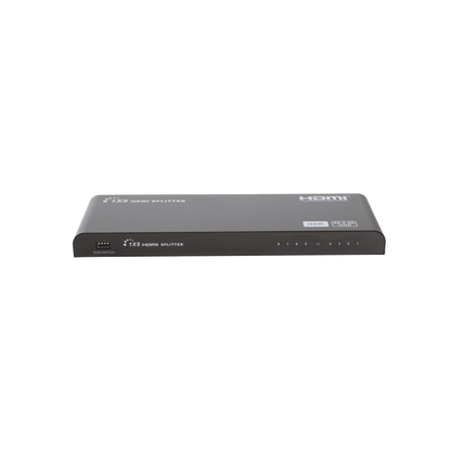 Splitter HDMI 4K de 1 Entrada a 8 Salidas (Simultaneas) | Soporta 4K×2K | Ajuste de resoluciones EDID | HDR | HDMI 2.0 |  HDCP 2.2 | Permite mezclar pantallas en 4K y 1080P