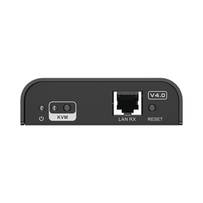 Receptor Compatible para Kits TT373KVM4.0 | Resolución 1080P @ 60 Hz | Soporta STP y UTP CAT6 | Control IR | Compatible con Switch Gigabit para control KVM múltiple.