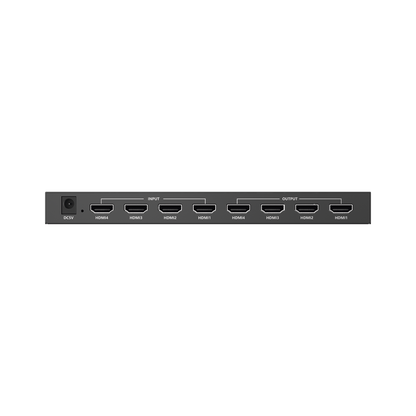 Matricial 4x4 HDMI | 4K@60Hz | Soporta HDR10 | Configuración EDID | Múltiples Modos de Conmutación