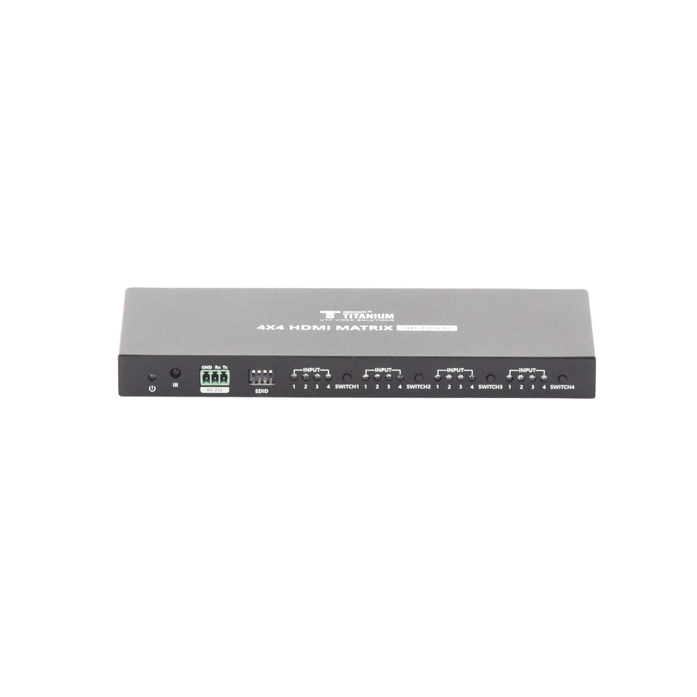 Matricial 4x4 HDMI | 4K@60Hz | Soporta HDR10 | Configuración EDID | Múltiples Modos de Conmutación