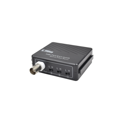 (TRANSCEPTOR) RECEPTOR DE VIDEO ACTIVO DE LARGO ALCANCE /  400 Metros con RECEPTOR ACTIVO TT4501T / Resolución 2 MP / Compatible con cámaras HD-TVI/CVI/AHD/CVBS / Protección Interconstruida contra sobretensión.