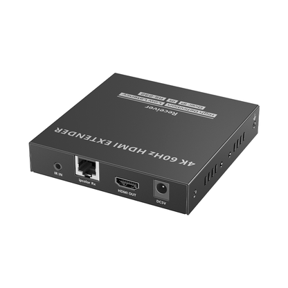 Receptor Compatible para Kit TT582 | 4K @60Hz | Cat 6, 6a y 7 |  hasta 120 metros |