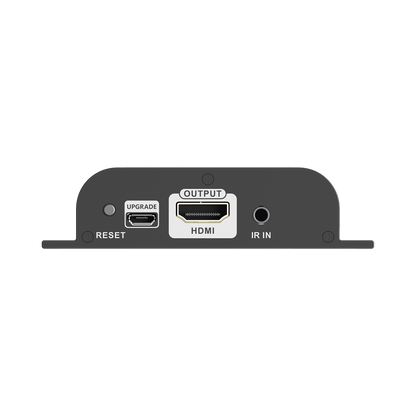 Receptor compatible para Kit TT6834K  | Resolución 4K @60Hz | 120 metros | Cat 6 | Compatible con Switch gigabit | Control IR |