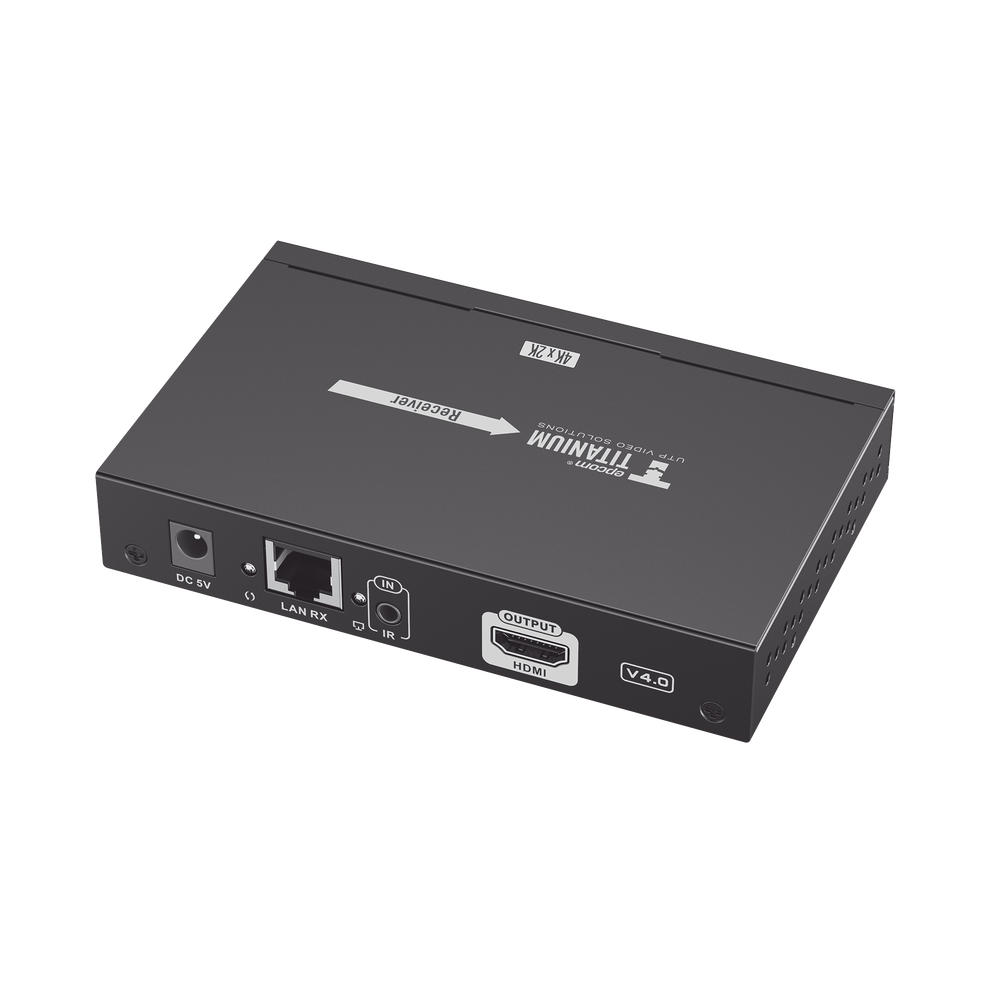 Receptor Compatible para Kit Matricial TT-683-MATRIX-4.0 | Resolución 4K@30Hz | Cat6 | Control IR | Compatible con Switch IGMP (Solo para transmisor versión 4.0).