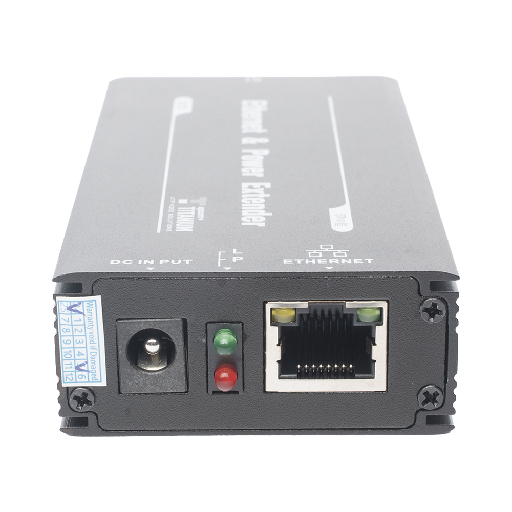 (POE 600 METROS) Receptor para Extensor PoE TT-8001TPOE / 1 Puerto  para recepción de video y alimentación (PoE) / IDEAL PARA DOMOS Y CAMARAS IP / Conexión en Cascada / Soporta PTZ´s de 60 W / Soporta IEEE802.3af/at