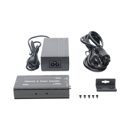 (POE 600 METROS) Receptor para Extensor PoE TT-8001TPOE / 1 Puerto  para recepción de video y alimentación (PoE) / IDEAL PARA DOMOS Y CAMARAS IP / Conexión en Cascada / Soporta PTZ´s de 60 W / Soporta IEEE802.3af/at