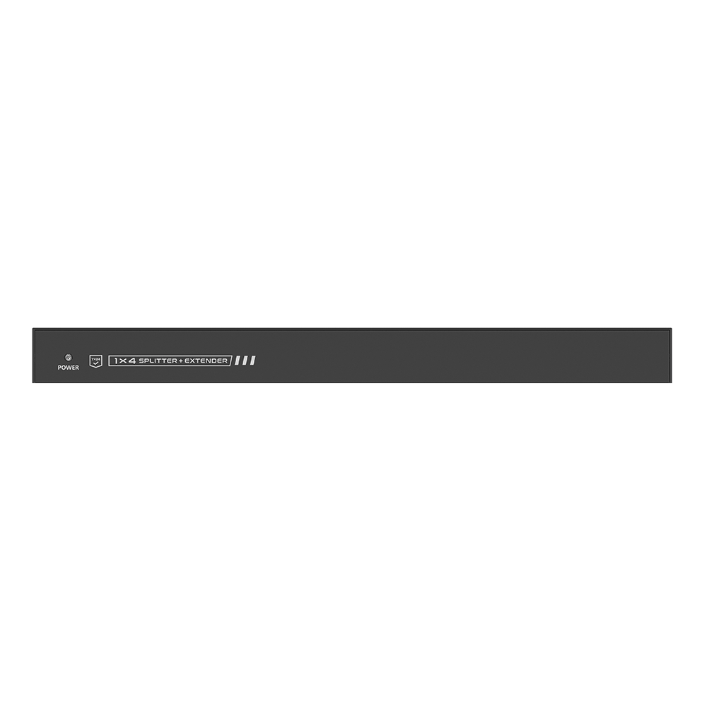 Kit Divisor y Extensor HDMI | 1x4 | Hasta 70 m |Resolución 4K @ 60 Hz |  Cat 6/6a/7 | IPCOLOR | CERO LATENCIA | Puerto S/PDIF | EDID | RS232 | Salida Loop / PoC