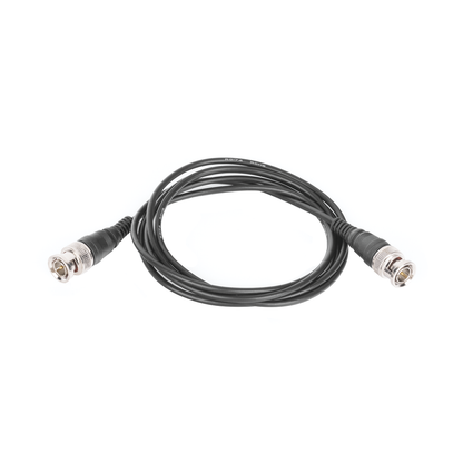 Cable Coaxial Armado con Conector BNC (Video) / Longitud de 1.5 Metros (4.92 Pies) / Optimizado para Cámaras 4K / Uso en Interior