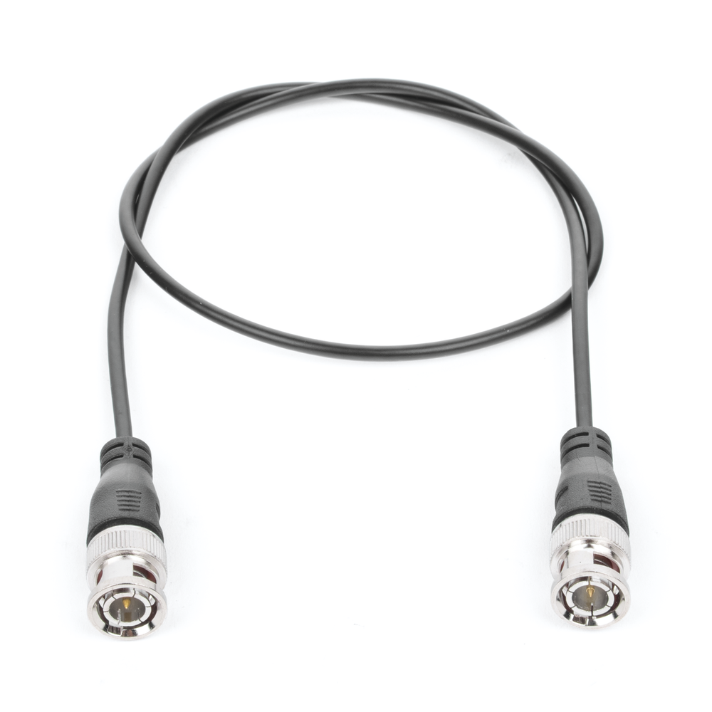 Cable Coaxial Armado con Conector BNC (Video) / Longitud de 1.5 Metros (4.92 Pies) / Optimizado para Cámaras 4K / Uso en Interior
