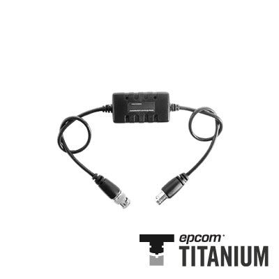 AISLADOR DE TIERRA por BNC / ELIMINE eficazmente los problemas en el video como el RUIDO, DIAFONIA, INDUCCIÓN e INTERFERENCIAS causadas por los lazos de tierra. Compatible con cámaras HD-TVI/CVI/AHD/CVBS de hasta 2 MP.