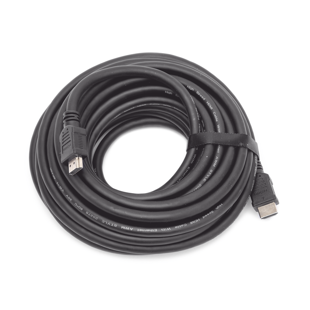 Cable HDMI de 10 Metros (32.81 pies) (High Speed) / Resolución 4K / Soporta Canal de Retorno de Audio (ARC) / Soporta 3D / Blindado para Reducir Interferencia / Chapado en Oro / Alta Resistencia y Durabilidad