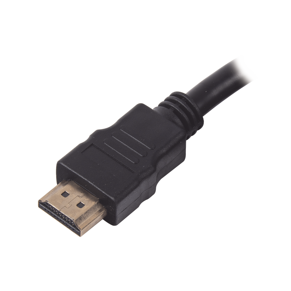 Cable HDMI de 1 Metro (3.28 pies) (High Speed) / Resolución 4K / Soporta Canal de Retorno de Audio (ARC)/ Soporta 3D / Blindado para Reducir Interferencia / Chapado en Oro / Alta Resistencia y Durabilidad.
