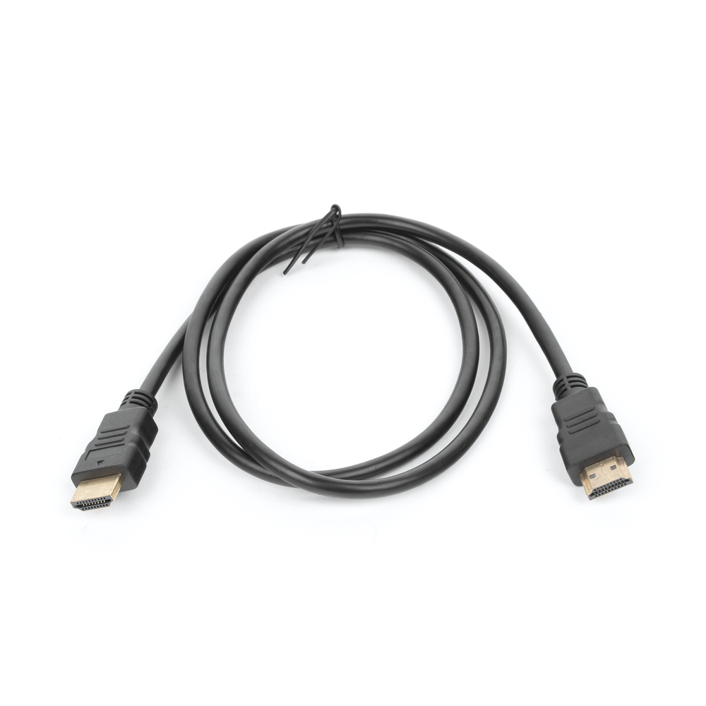 Cable HDMI de 1 Metro (3.28 pies) (High Speed) / Resolución 4K / Soporta Canal de Retorno de Audio (ARC)/ Soporta 3D / Blindado para Reducir Interferencia / Chapado en Oro / Alta Resistencia y Durabilidad.