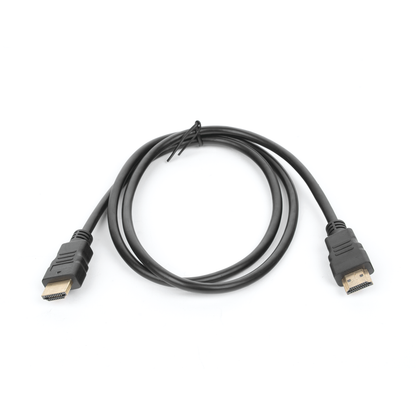 Cable HDMI de 1 Metro (3.28 pies) (High Speed) / Resolución 4K / Soporta Canal de Retorno de Audio (ARC)/ Soporta 3D / Blindado para Reducir Interferencia / Chapado en Oro / Alta Resistencia y Durabilidad.
