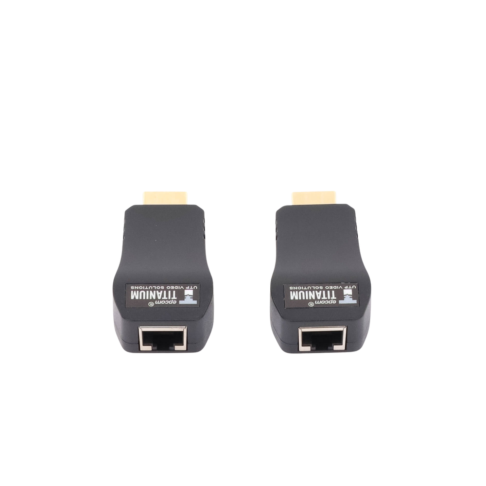 Kit Extensor 25m convertidor Señal HDMI a UTP (Cat5e/Cat 6)  / Calidad PREMIUM