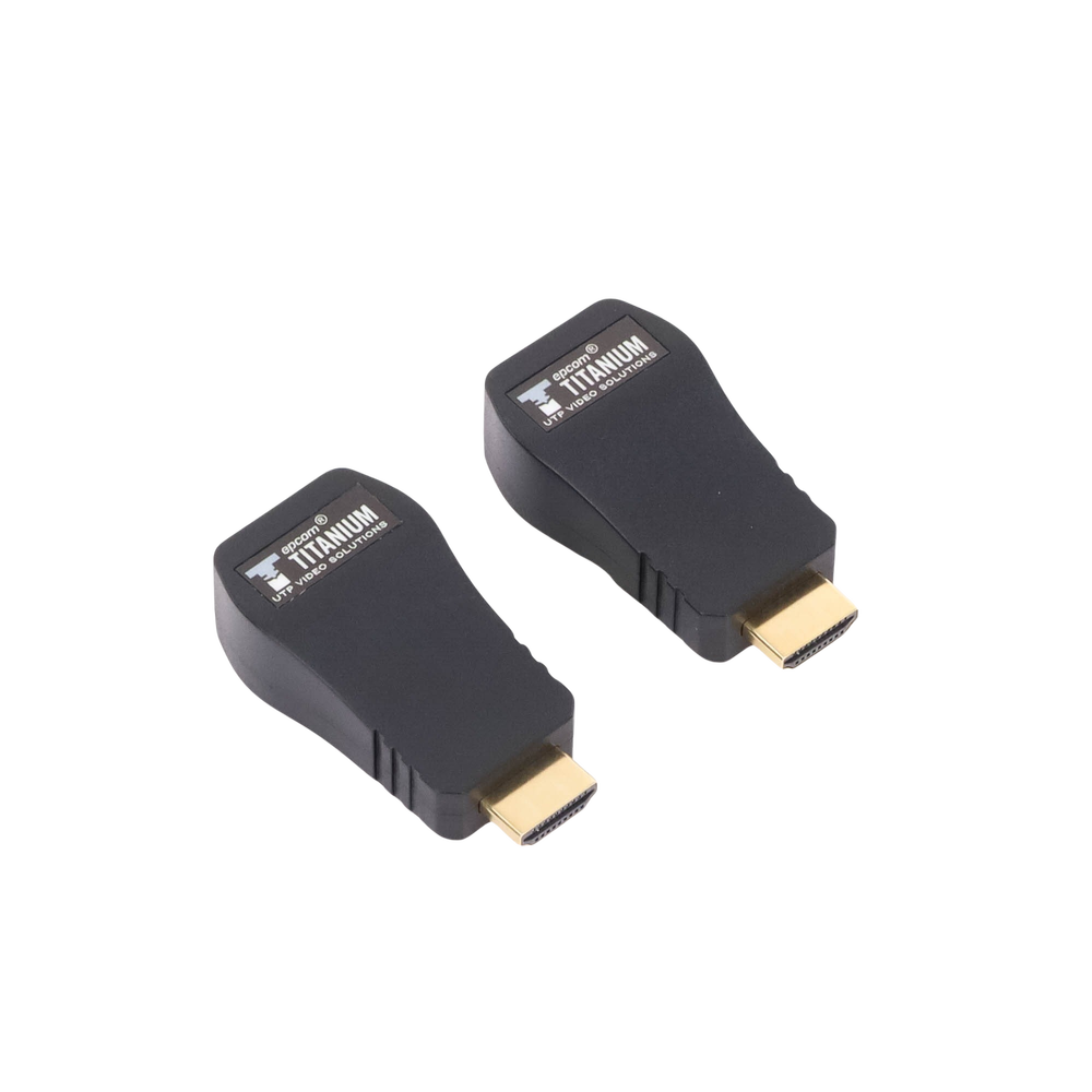 Kit Extensor 25m convertidor Señal HDMI a UTP (Cat5e/Cat 6)  / Calidad PREMIUM
