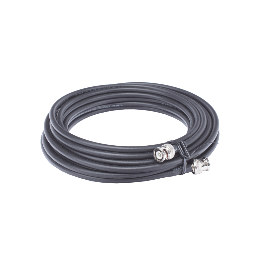 Jumper de 8 Metros (26.25 Pies) con Conectores BNC Macho a BNC Macho con Cable RG59.