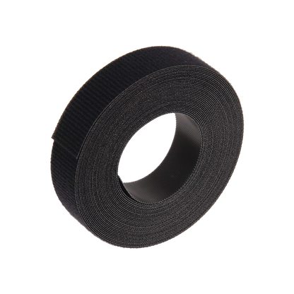 Kit de 10 Rollos de Cinta de Contacto, de 10.66 m de largo y 19.1 mm de ancho c/u, Color Negro