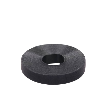 Kit de 10 Rollos de Cinta de Contacto, de 10.66 m de largo y 19.1 mm de ancho c/u, Color Negro