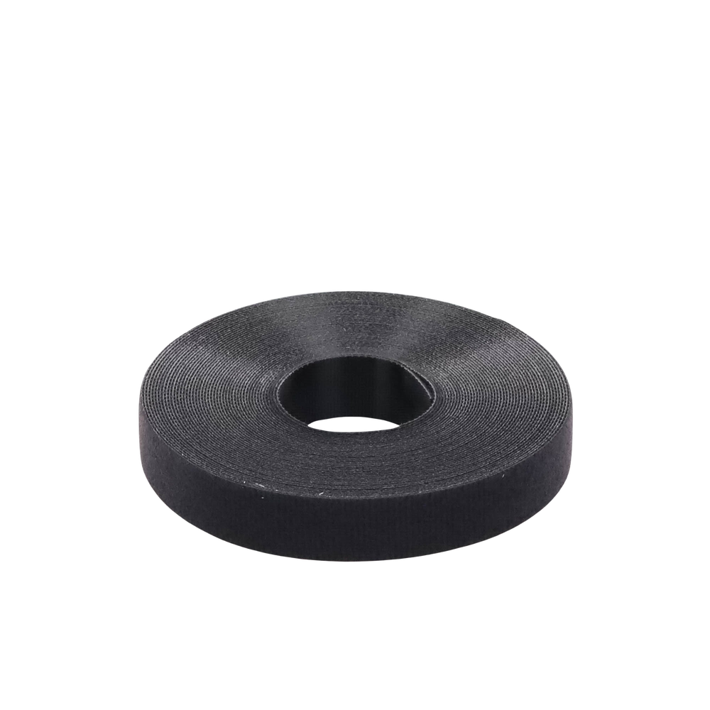 Kit de 10 Rollos de Cinta de Contacto, de 10.66 m de largo y 19.1 mm de ancho c/u, Color Negro