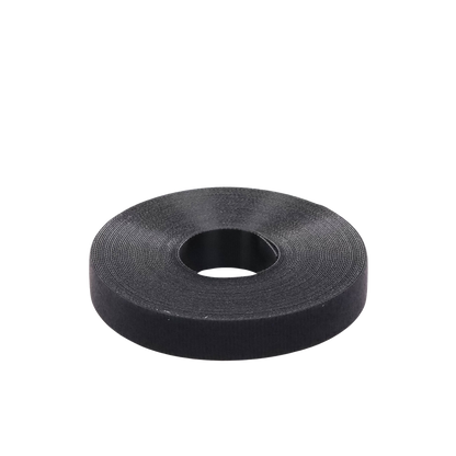 Kit de 10 Rollos de Cinta de Contacto, de 10.66 m de largo y 19.1 mm de ancho c/u, Color Negro