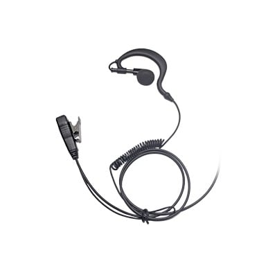 Micrófono de solapa con audífono ajustable al oído para Radios VX-160/ VX-231/ VX- 180/ VX-210/ VX-400