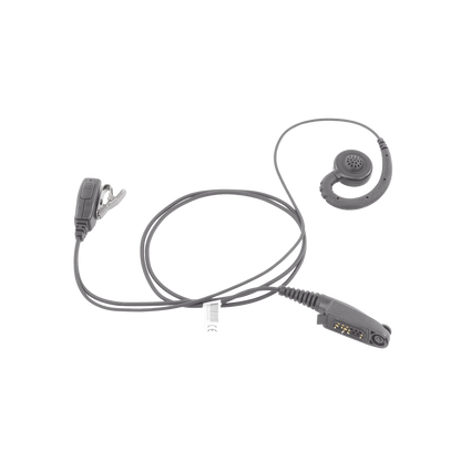 Micrófono de solapa con audífono ajustable al oído para Radios TE320 / TC-610P/TC-780