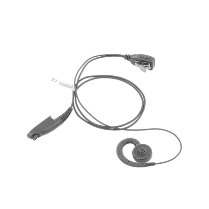 Micrófono de solapa con audífono ajustable al oído para Radios TE320 / TC-610P/TC-780