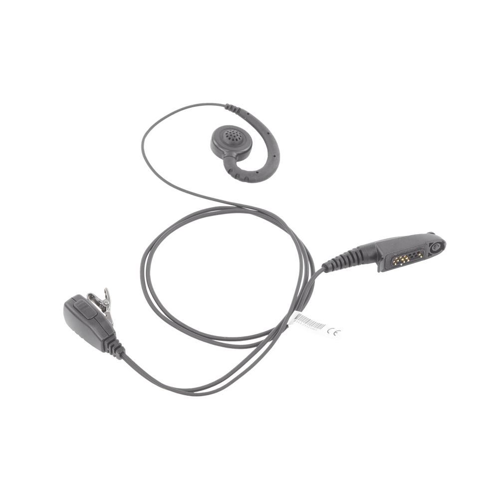 Micrófono de solapa con audífono ajustable al oído para Radios TE320 / TC-610P/TC-780