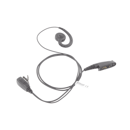 Micrófono de solapa con audífono ajustable al oído para Radios TE320 / TC-610P/TC-780