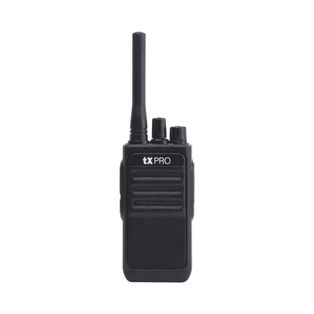 Radio Portátil Analógico UHF 400-470 MHz / 2W / 16 Canales / Batería 6-8 hrs / VOX