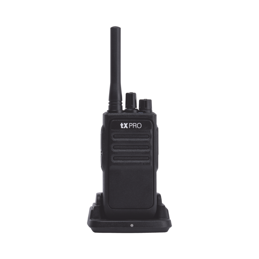 Radio Portátil Analógico UHF 400-470 MHz / 2W / 16 Canales / Batería 6-8 hrs / VOX