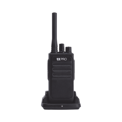 Radio Portátil Analógico UHF 400-470 MHz / 2W / 16 Canales / Batería 6-8 hrs / VOX