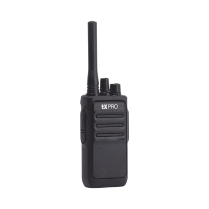Radio Portátil Analógico UHF 400-470 MHz / 2W / 16 Canales / Batería 6-8 hrs / VOX