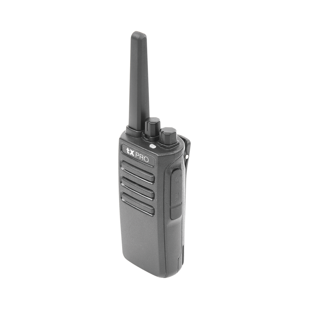 Radio Portátil Analógico VHF 136-174 MHz / 5W / 16 Canales / Scrambler / Batería 2500 mAh / VOX