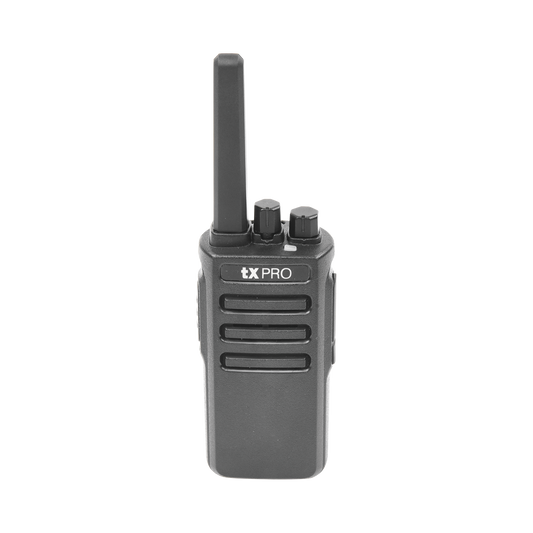 Radio Portátil Analógico VHF 136-174 MHz / 5W / 16 Canales / Scrambler / Batería 2500 mAh / VOX