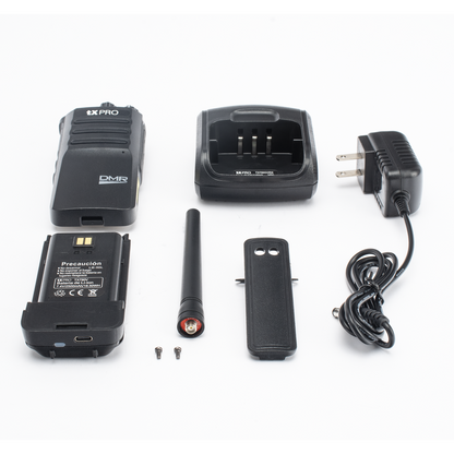 Radio Portátil Digital DMR VHF 136-174 MHz / 64 Canales / 4 Zonas / Cifrado / 5W