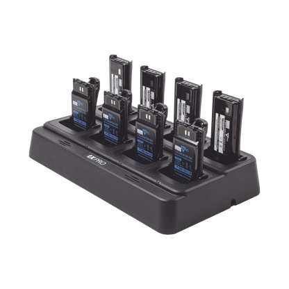 Cargador de escritorio rápido doble química de 8 cavidades , Alternativa para los cargadores KSC-31, KSC35, KSC-43K.