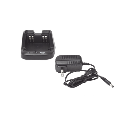 Cargador rápido para baterías de Li-Ion BP-265. Para radios ICOM ICF3003 / 4003, IC-F3103 D/4103 D