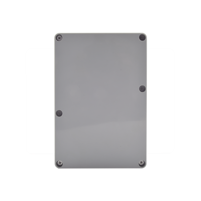 Gabinete Plástico para Exterior (IP65) de 180 x 125 x 57 mm Cierre por Tornillos.