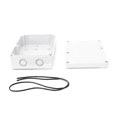 Gabinete Plástico para Exterior (IP65) de 180 x 125 x 57 mm Cierre por Tornillos.