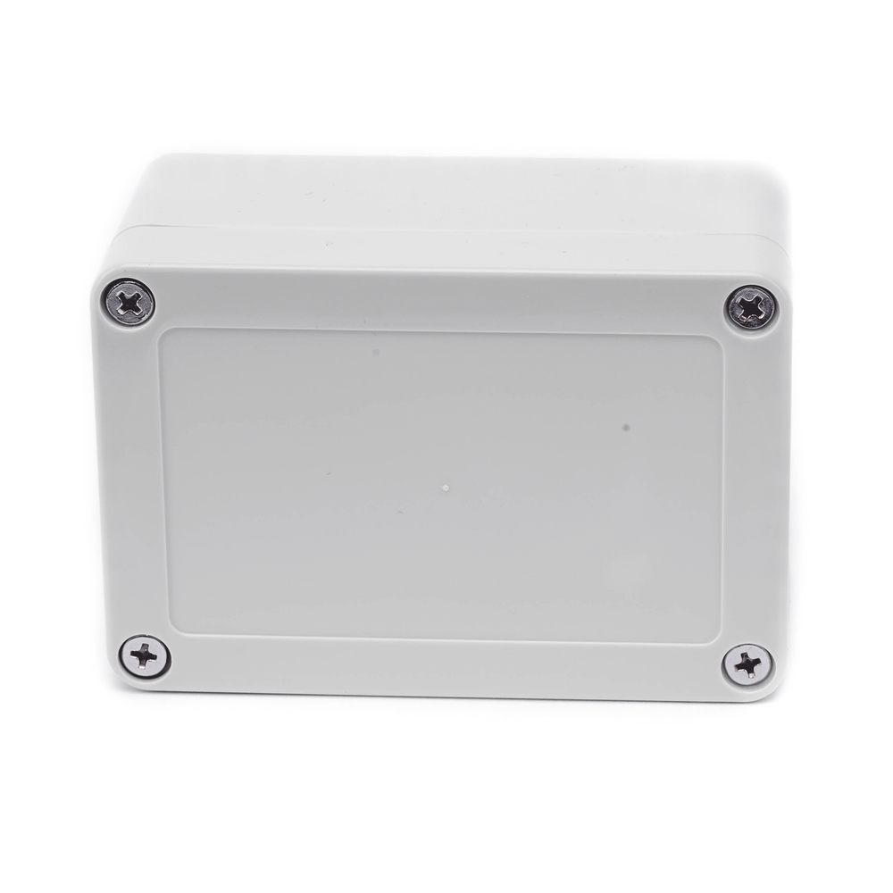 Gabinete Plástico para Exterior (IP65) de 100 x 68 x 50 mm Cierre por Tornillos.